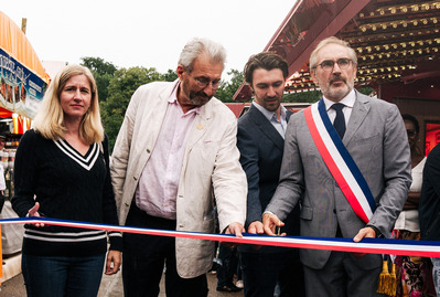 Inauguration de l'allée des cuisines